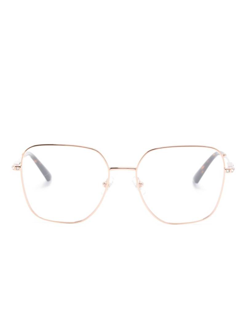 Jimmy Choo Eyewear oversize-frame glasses - Pink von Jimmy Choo Eyewear