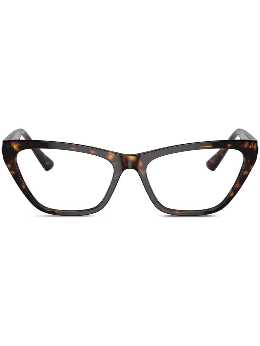 Jimmy Choo Eyewear rectangle-frame glasses - Brown von Jimmy Choo Eyewear