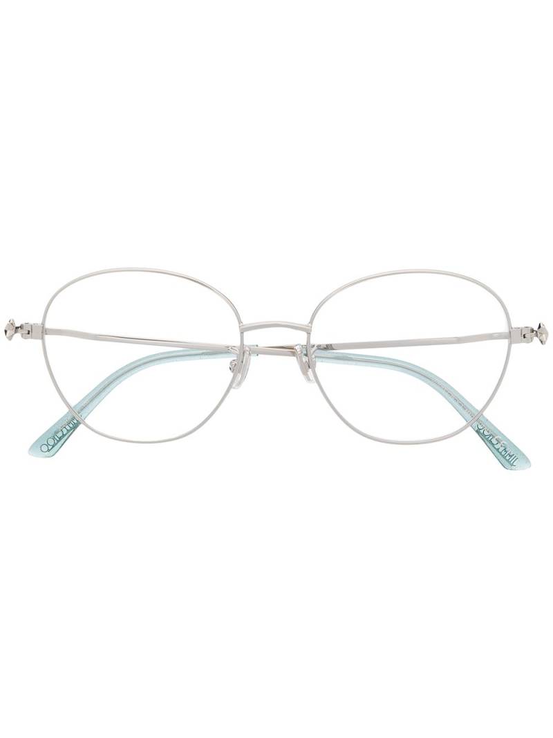 Jimmy Choo Eyewear round-frame glasses - Silver von Jimmy Choo Eyewear