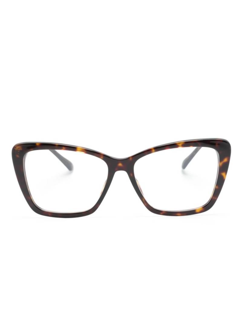 Jimmy Choo Eyewear tortoiseshell cat-eye glasses - Brown von Jimmy Choo Eyewear