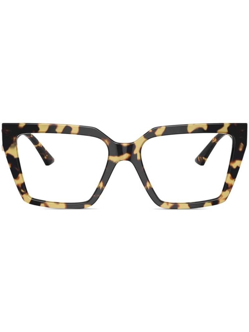 Jimmy Choo Eyewear tortoiseshell-effect glasses - Brown von Jimmy Choo Eyewear