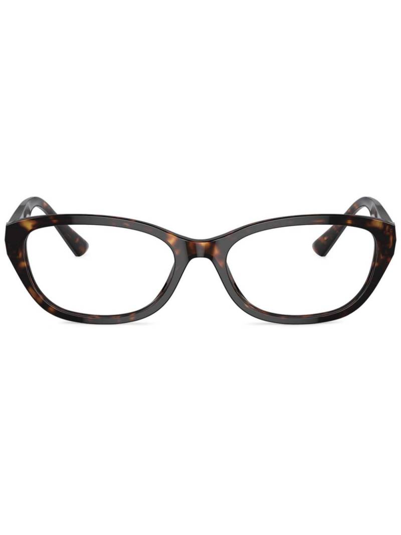 Jimmy Choo Eyewear tortoiseshell-effect glasses - Brown von Jimmy Choo Eyewear