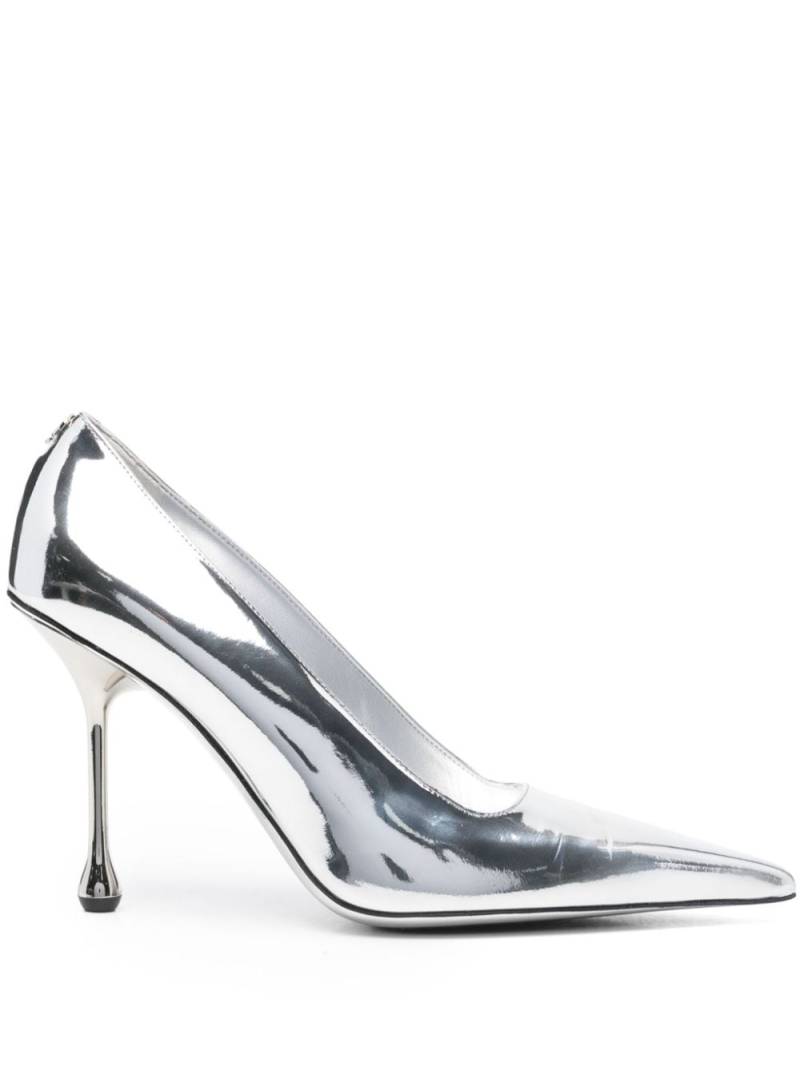 Jimmy Choo Pre-Owned 95mm Ixia pumps - Silver von Jimmy Choo Pre-Owned