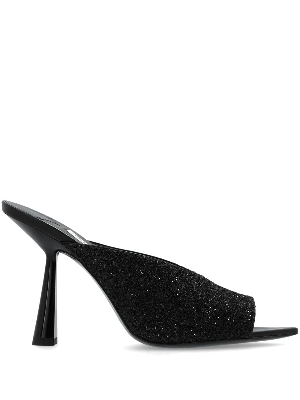 Jimmy Choo 100mm Maryanne sculpted-heel mules - Black von Jimmy Choo