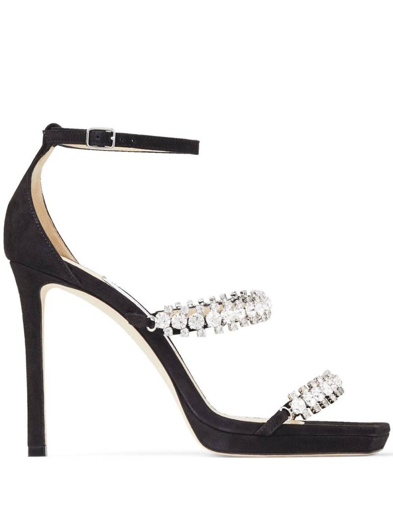 Jimmy Choo 105mm Bing sandals - Black von Jimmy Choo