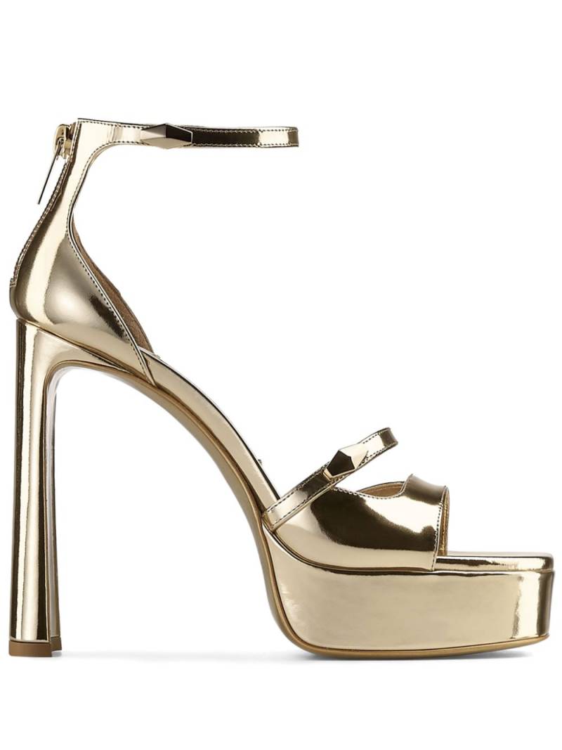 Jimmy Choo 125mm Claressa sandals - Gold von Jimmy Choo