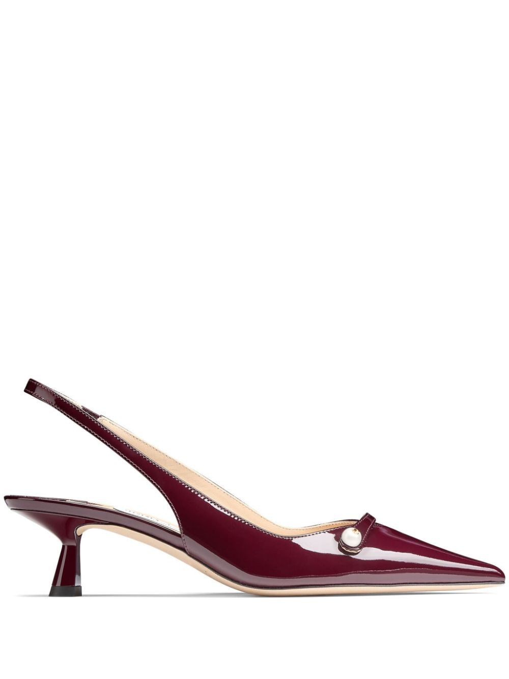 Jimmy Choo 45mm Amita slingback pumps - Red von Jimmy Choo