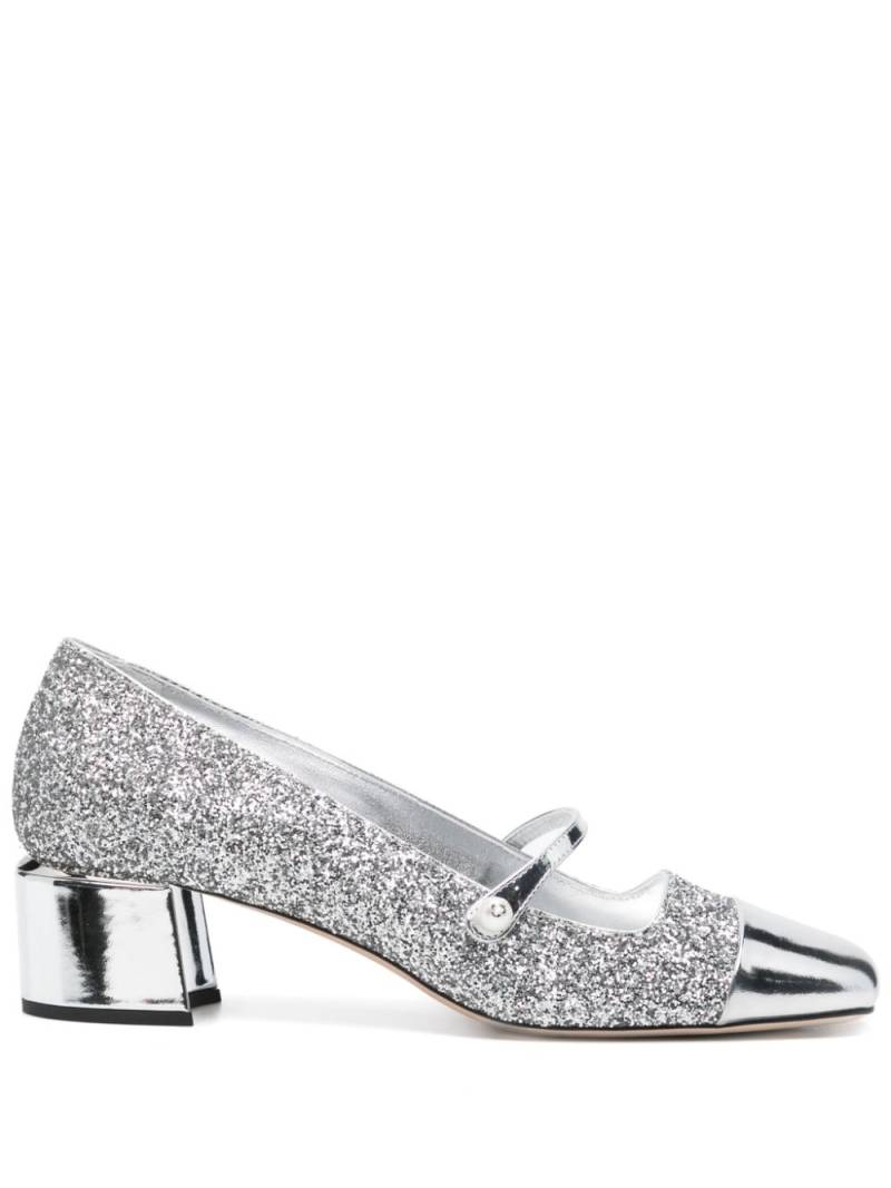 Jimmy Choo 45mm Elisa pumps - Silver von Jimmy Choo