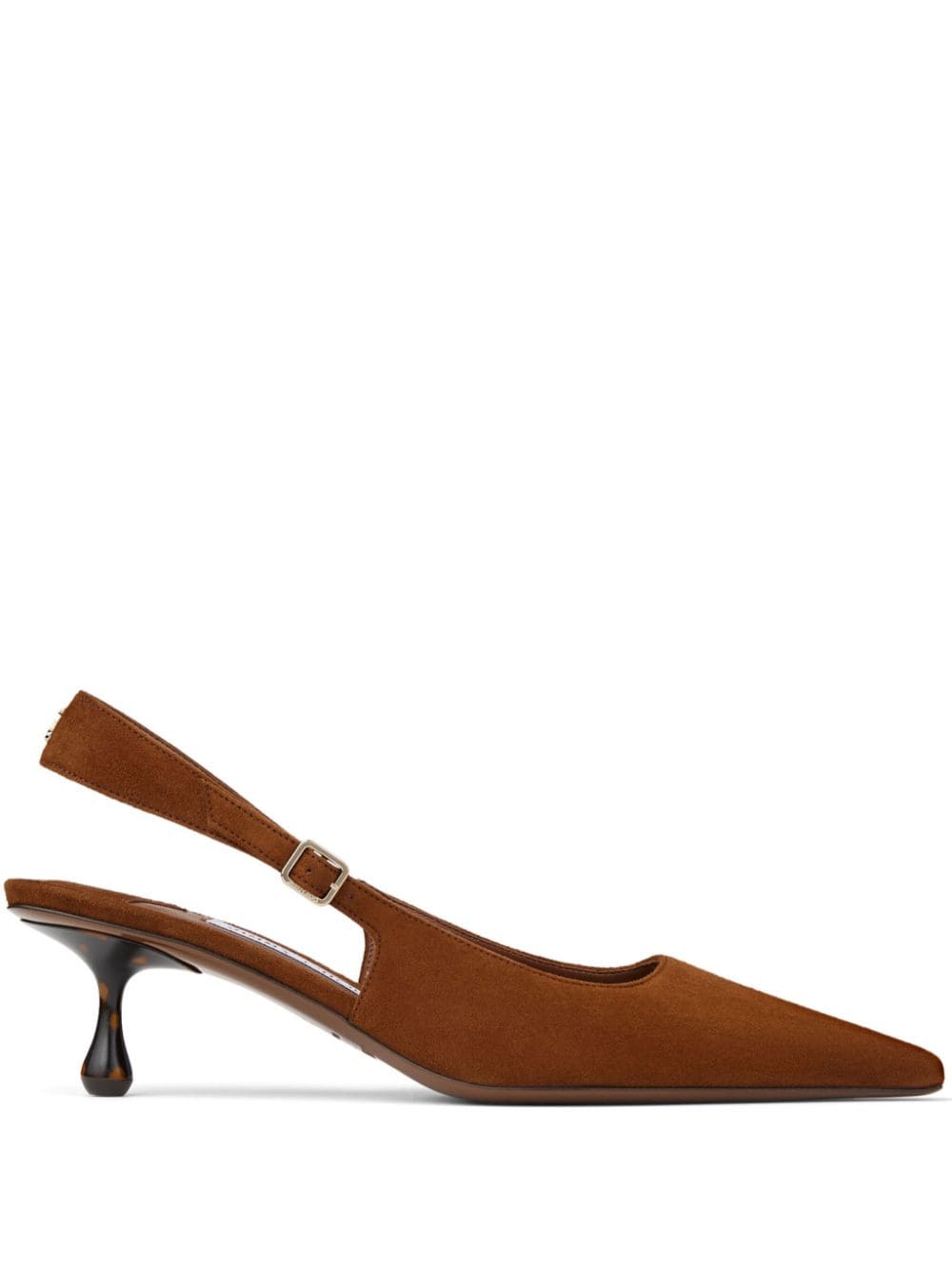 Jimmy Choo 50mm Amel suede pumps - Brown von Jimmy Choo