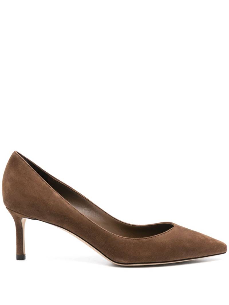 Jimmy Choo 60mm suede pumps - Brown von Jimmy Choo