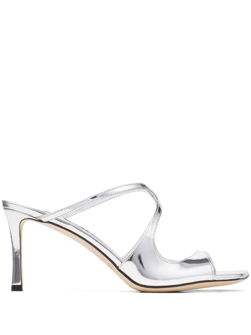 Jimmy Choo 75mm Anise mules - Silver von Jimmy Choo