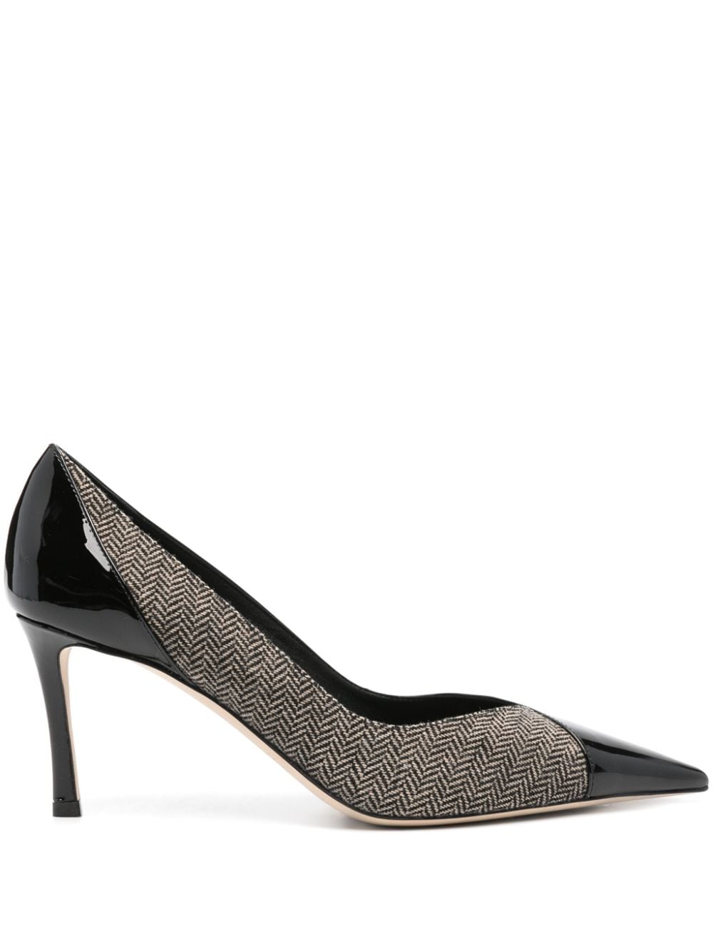 Jimmy Choo 75mm Cass pumps - Black von Jimmy Choo