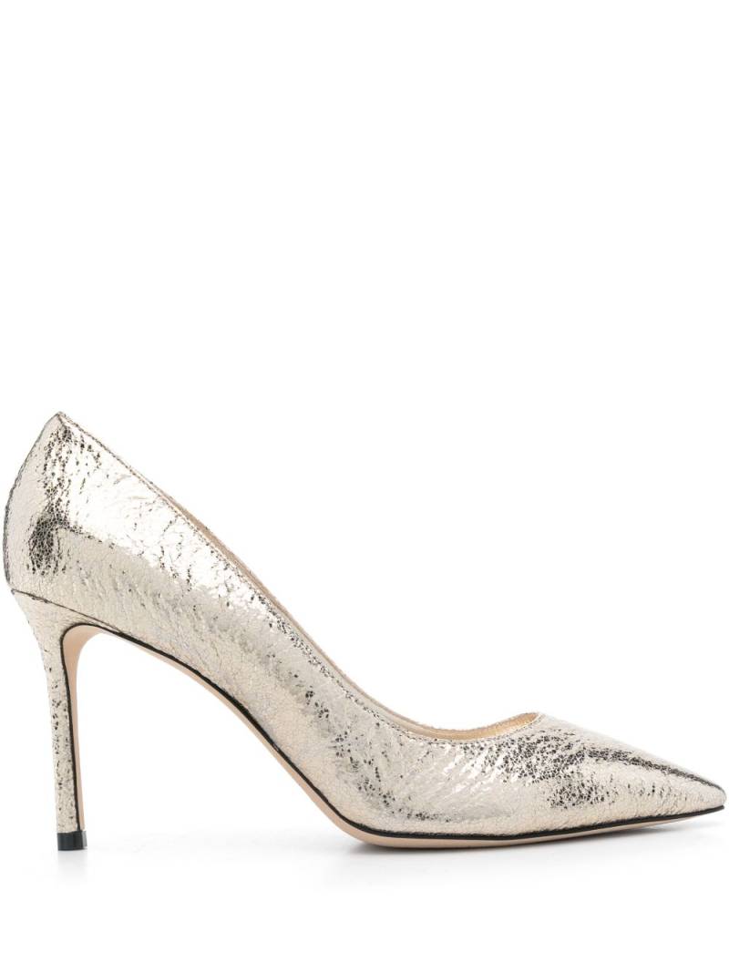 Jimmy Choo 85mm Romy pumps - Gold von Jimmy Choo