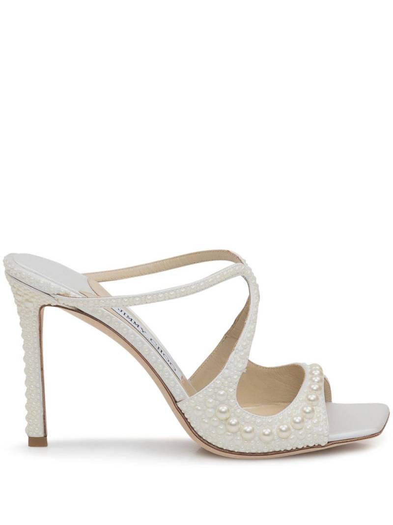 Jimmy Choo 95mm Anise pumps - White von Jimmy Choo