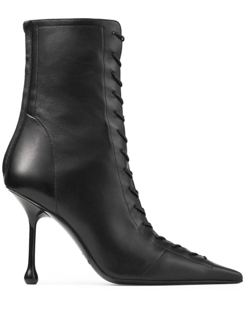 Jimmy Choo 95mm Scarlett boots - Black von Jimmy Choo