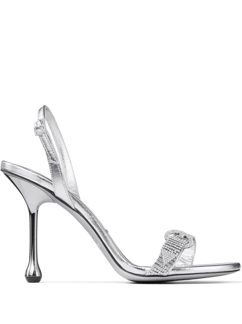 Jimmy Choo 95mm Tabatha sandals - Silver von Jimmy Choo