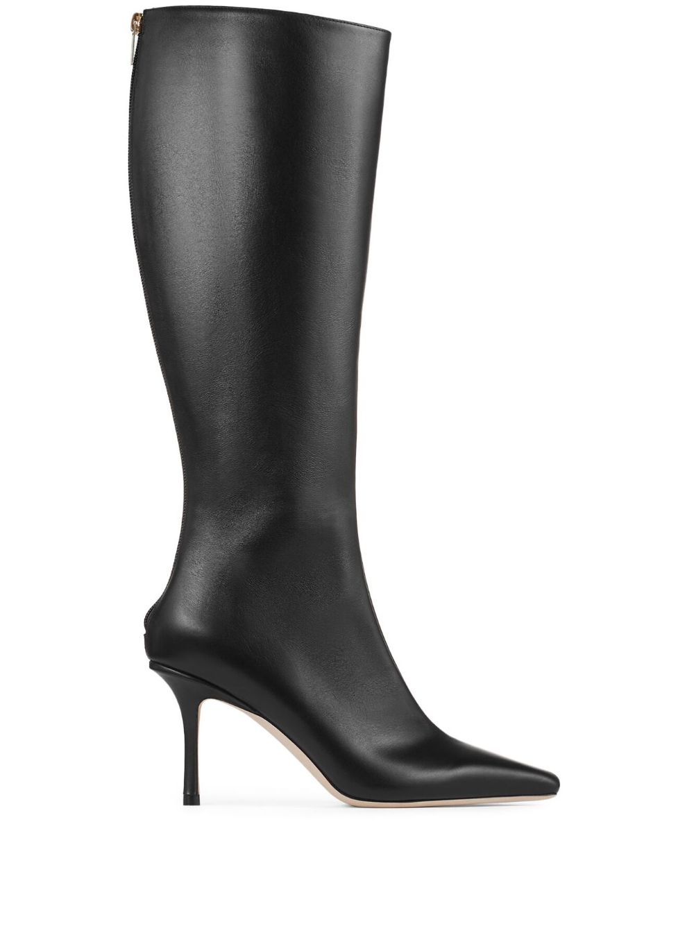 Jimmy Choo Agathe 85mm pointed-toe boots - Black von Jimmy Choo