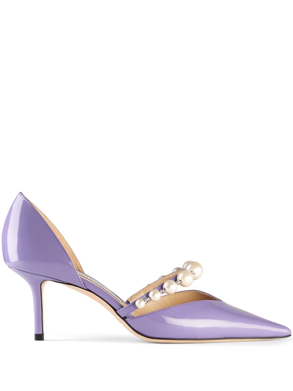 Jimmy Choo Aurelie 65mm leather pumps - Purple von Jimmy Choo