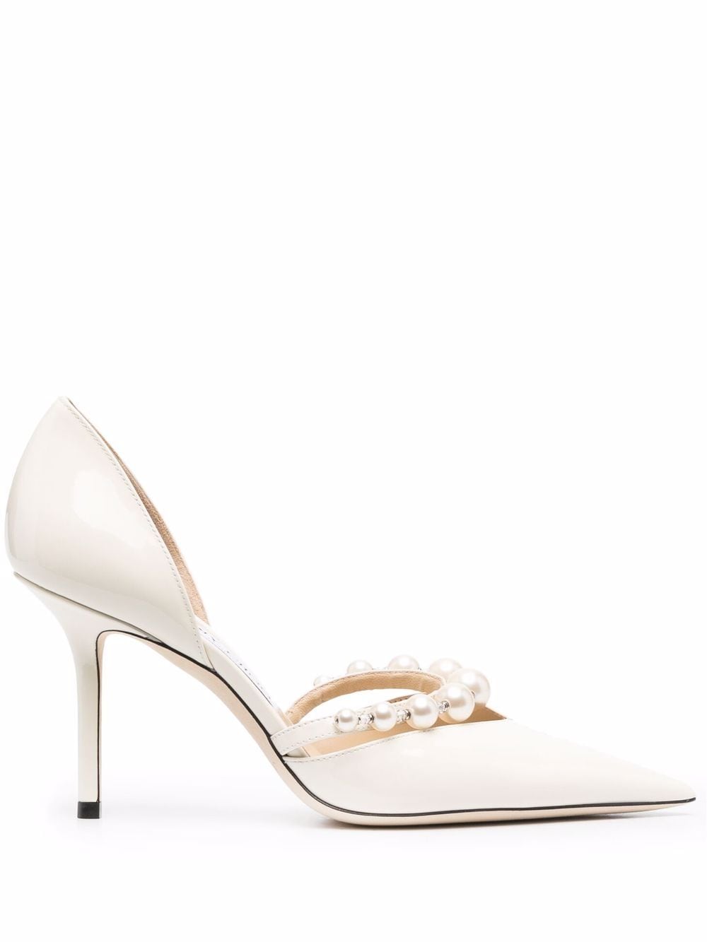 Jimmy Choo Aurelie 85mm pumps - White von Jimmy Choo