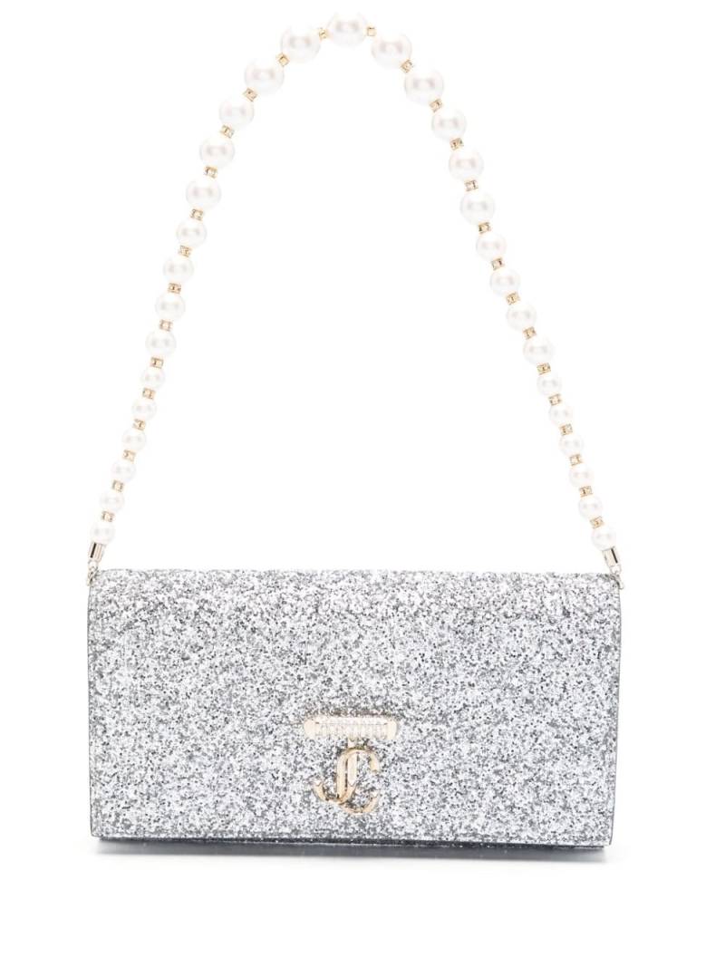 Jimmy Choo Avenue clutch bag - Silver von Jimmy Choo