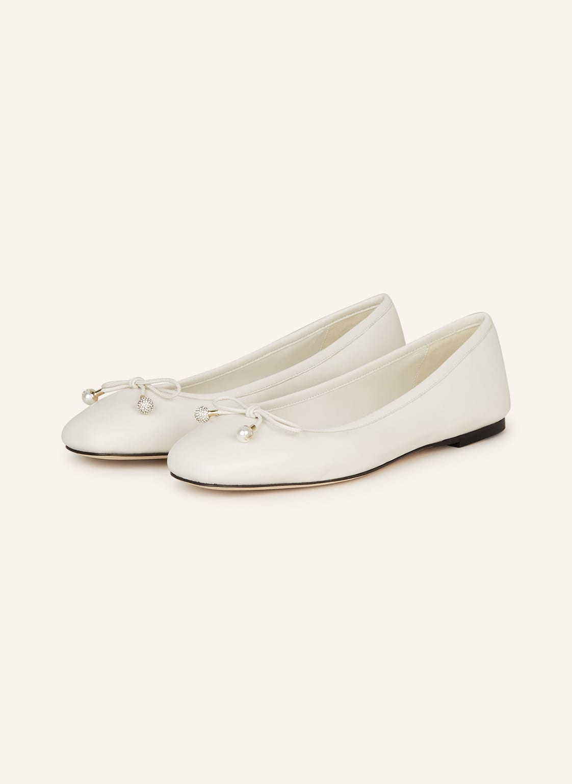 Jimmy Choo Ballerinas Elme Flat weiss Jimmy Choo Ballerinas Elme Flat weiss von Jimmy Choo