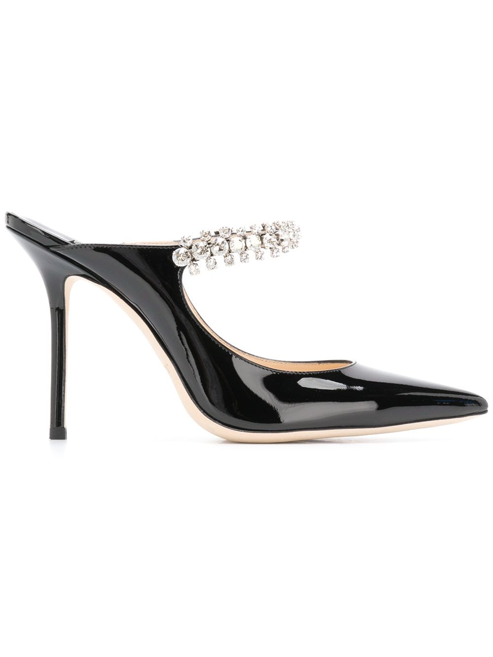 Jimmy Choo 100mm Bing pumps - Black von Jimmy Choo