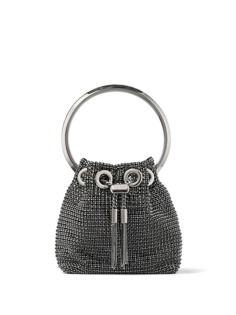 Jimmy Choo Bon Bon mini bucket bag - Black von Jimmy Choo