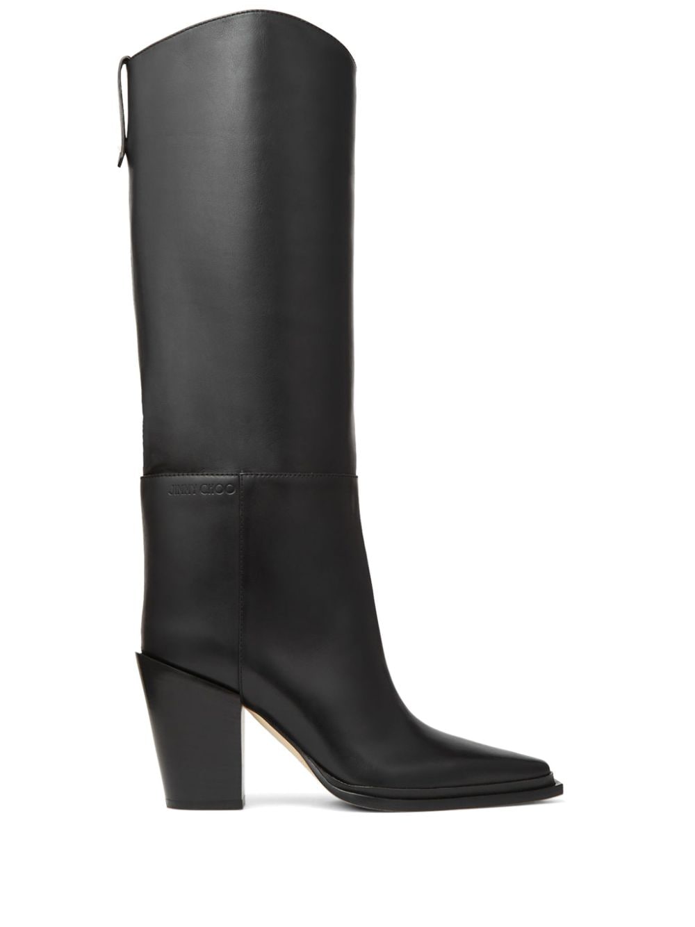 Jimmy Choo Cece 80mm pointed-toe boots - Black von Jimmy Choo