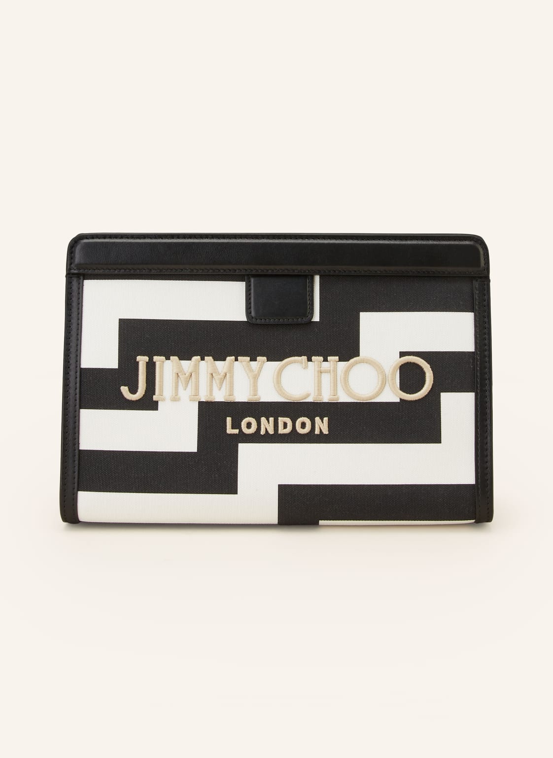 Jimmy Choo Clutch Avenue schwarz von Jimmy Choo