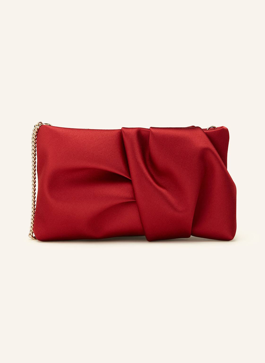 Jimmy Choo Clutch Bonny rot von Jimmy Choo