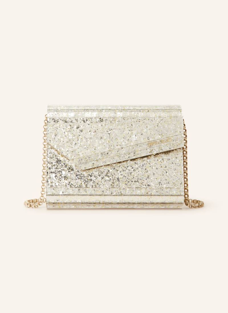 Jimmy Choo Clutch Candy silber von Jimmy Choo