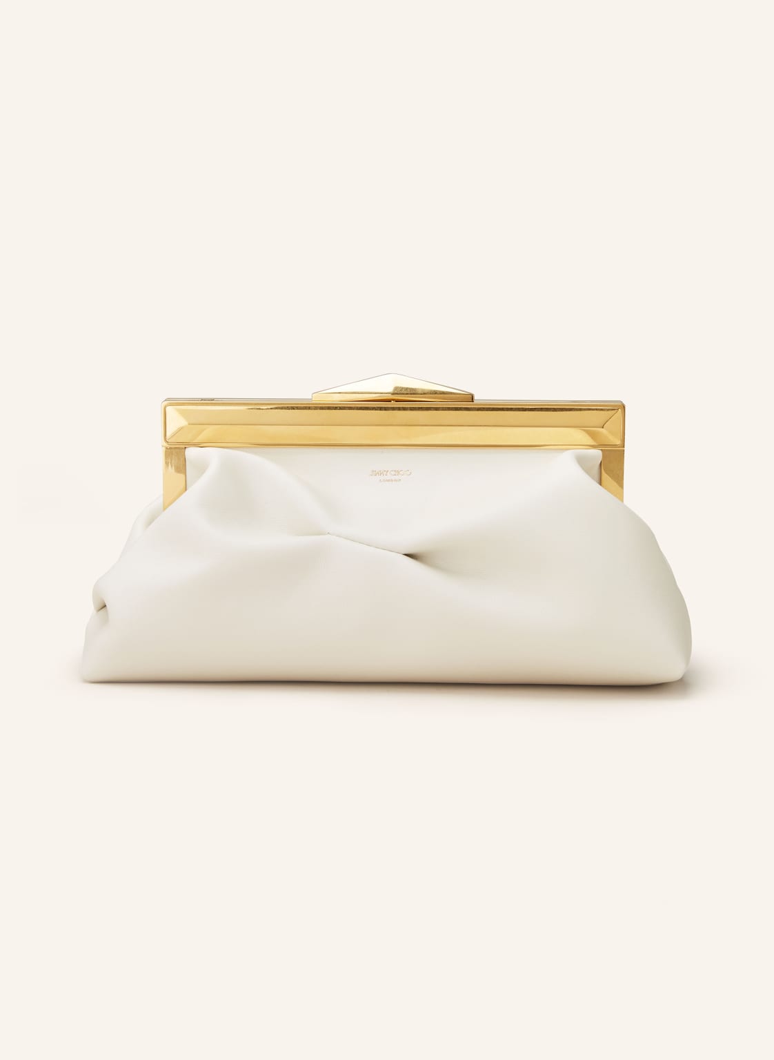 Jimmy Choo Clutch Diamond weiss von Jimmy Choo