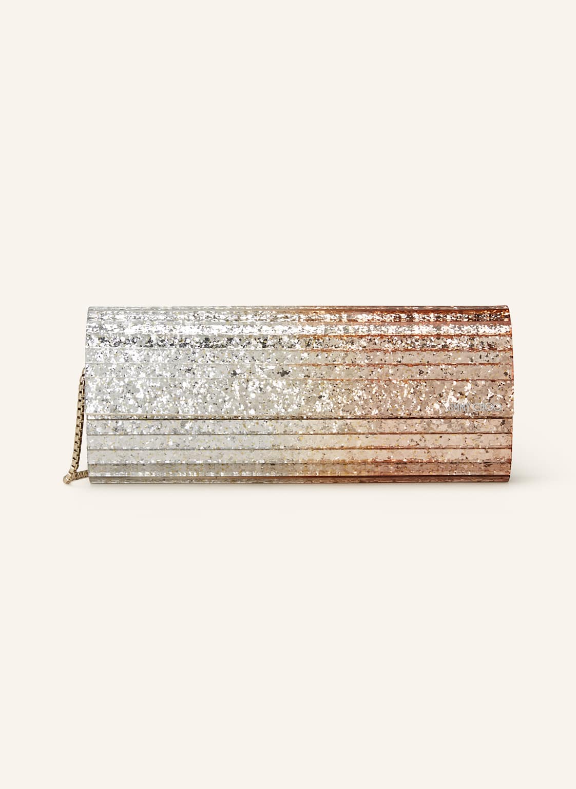 Jimmy Choo Clutch Sweetie rosegold von Jimmy Choo