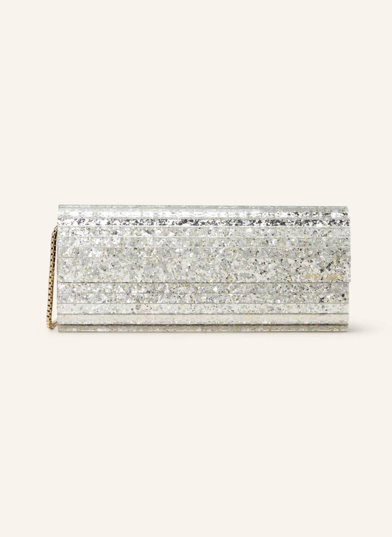 Jimmy Choo Clutch Sweetie silber von Jimmy Choo