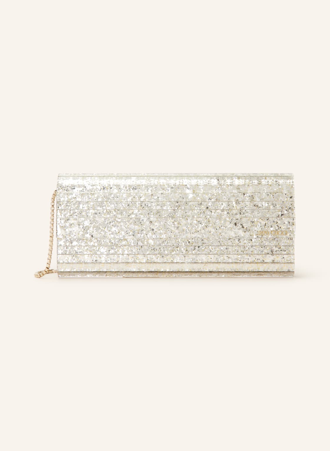 Jimmy Choo Clutch Sweetie silber von Jimmy Choo