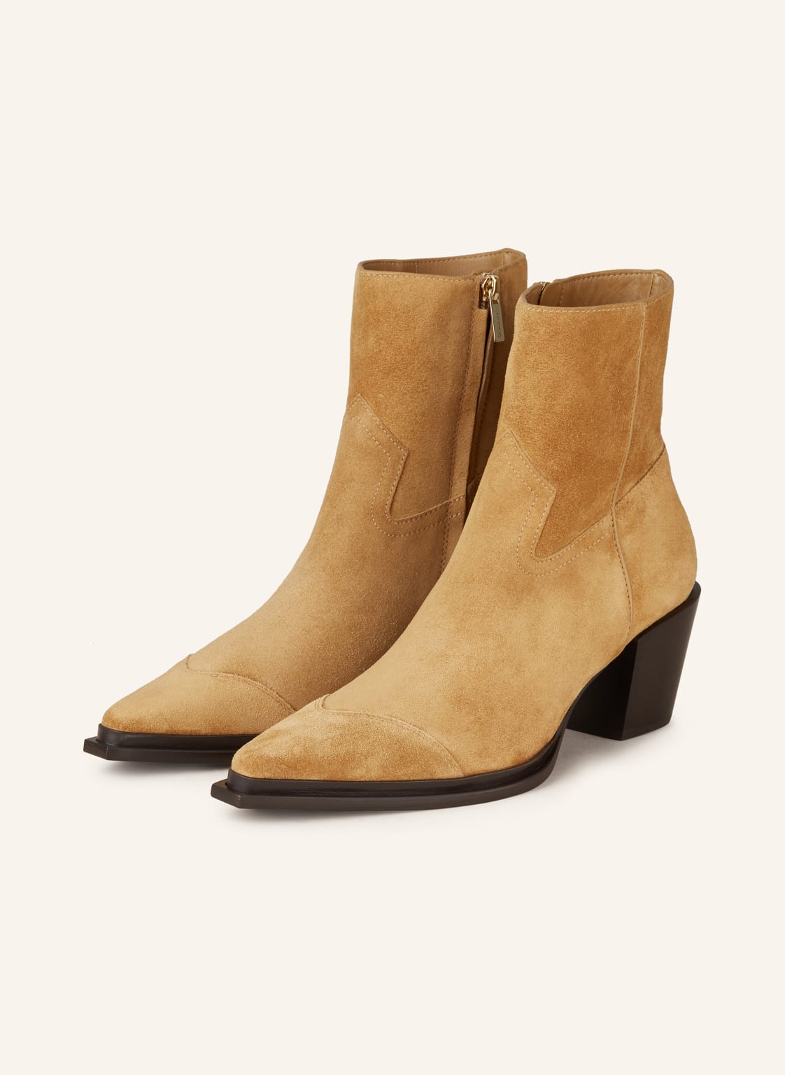 Jimmy Choo Cowboy Boots Cece Ab 60 braun von Jimmy Choo