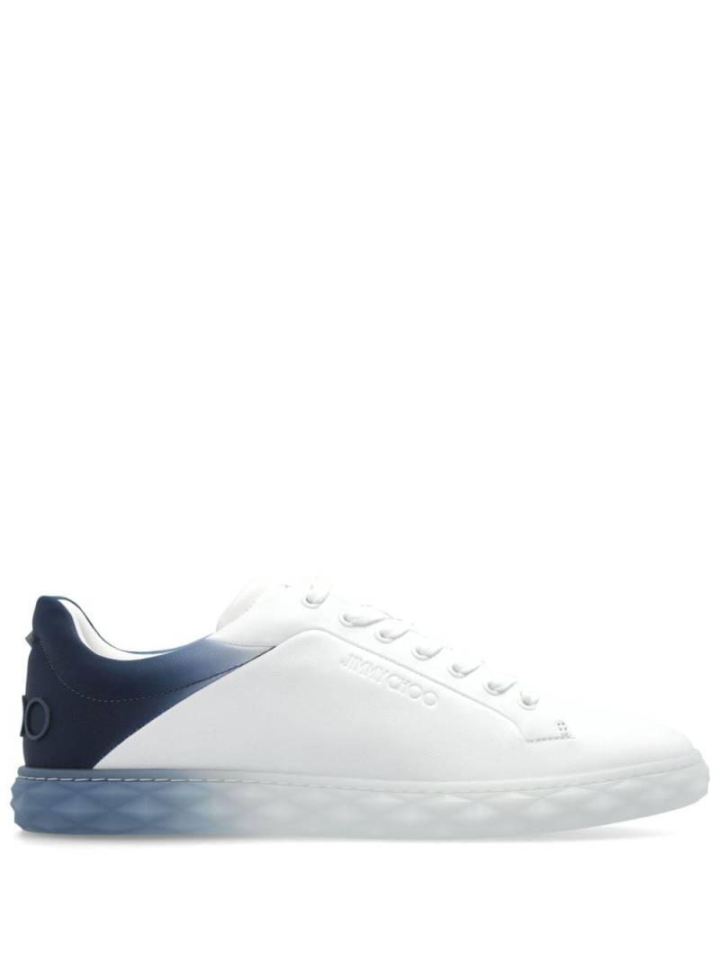 Jimmy Choo Diamond Light/M II ombré-effect sneakers - White von Jimmy Choo