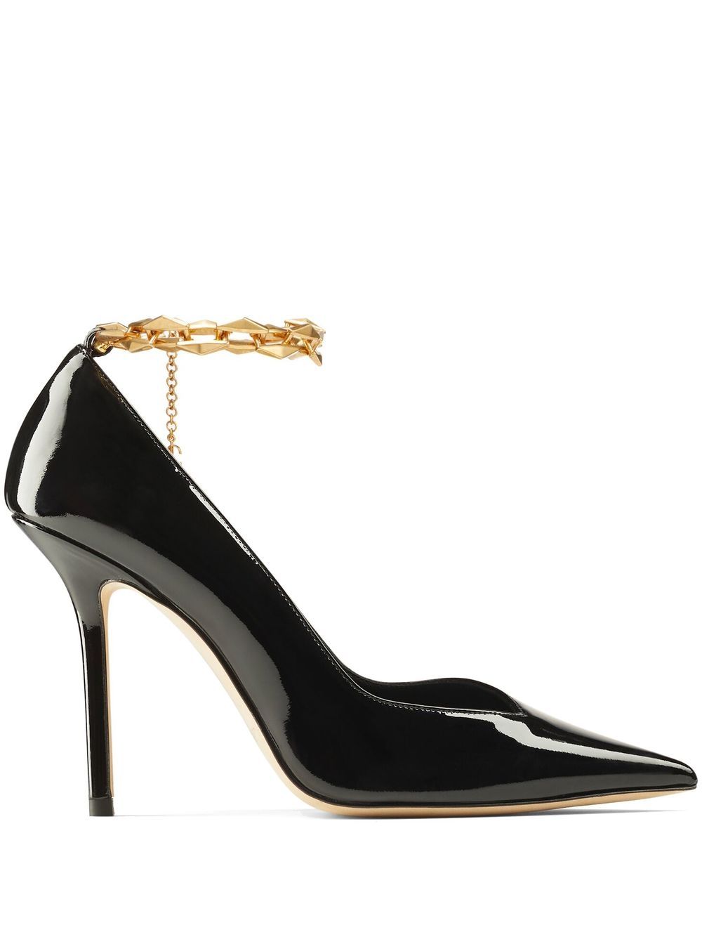 Jimmy Choo Diamond Talura 100mm pumps - Black von Jimmy Choo