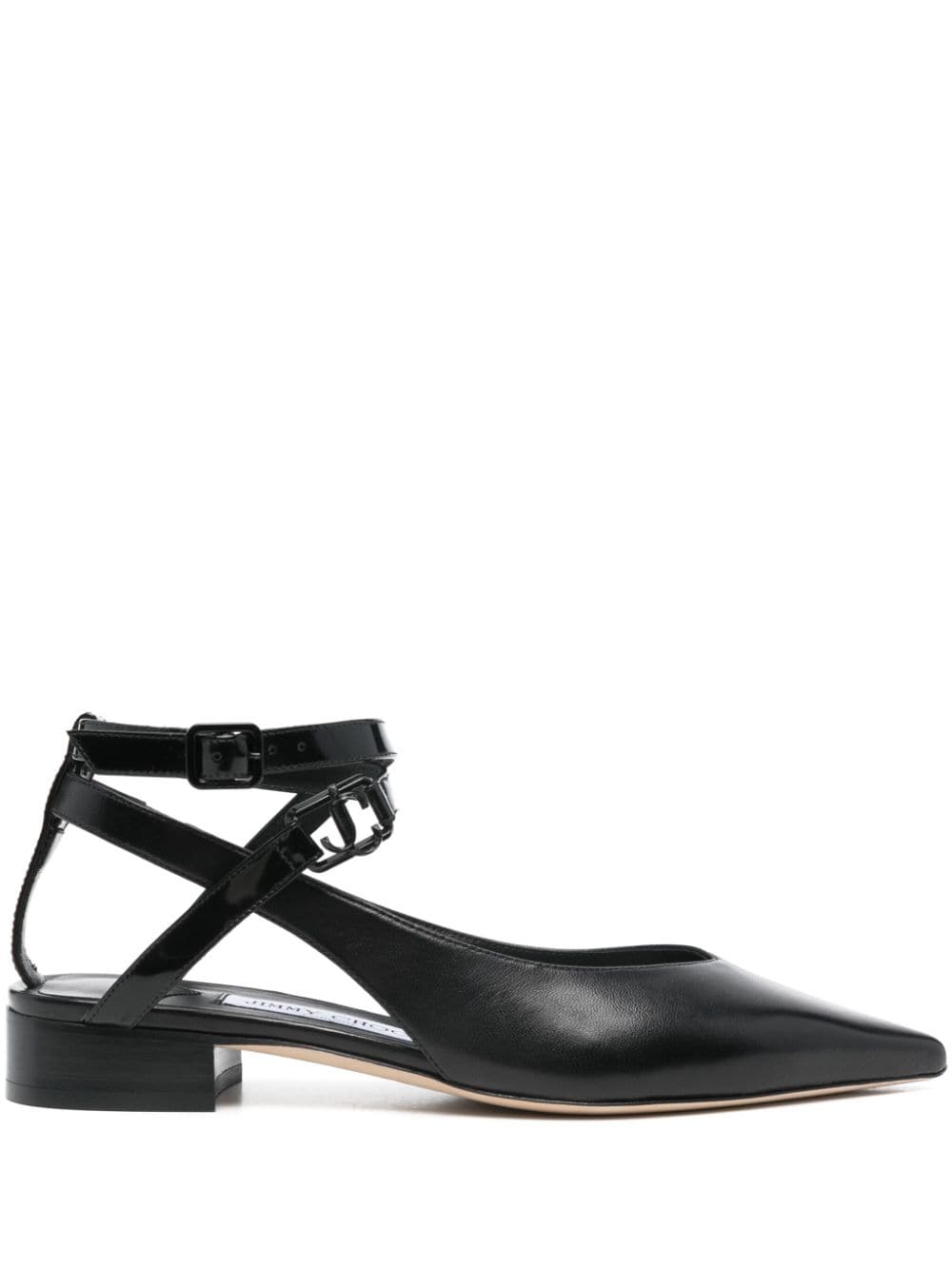 Jimmy Choo Jemima ballet flats - Black von Jimmy Choo