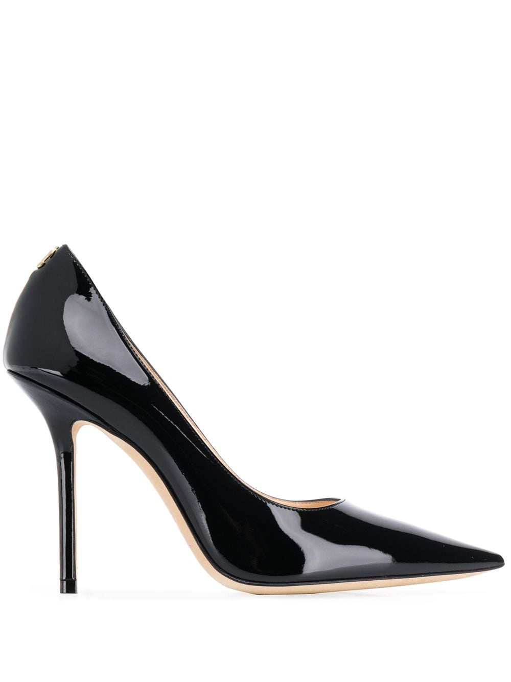 Jimmy Choo Love 100mm pumps - Black von Jimmy Choo