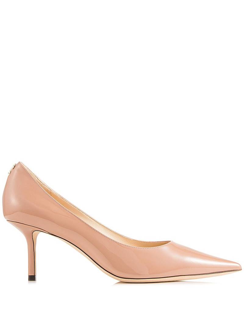 Jimmy Choo Love pointed-toe 65mm pumps - Pink von Jimmy Choo