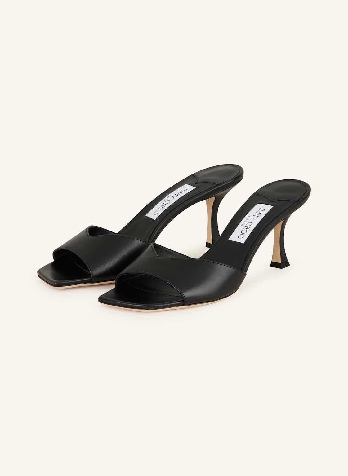 Jimmy Choo Mules Skye 70 schwarz Jimmy Choo Mules Skye 70 schwarz von Jimmy Choo