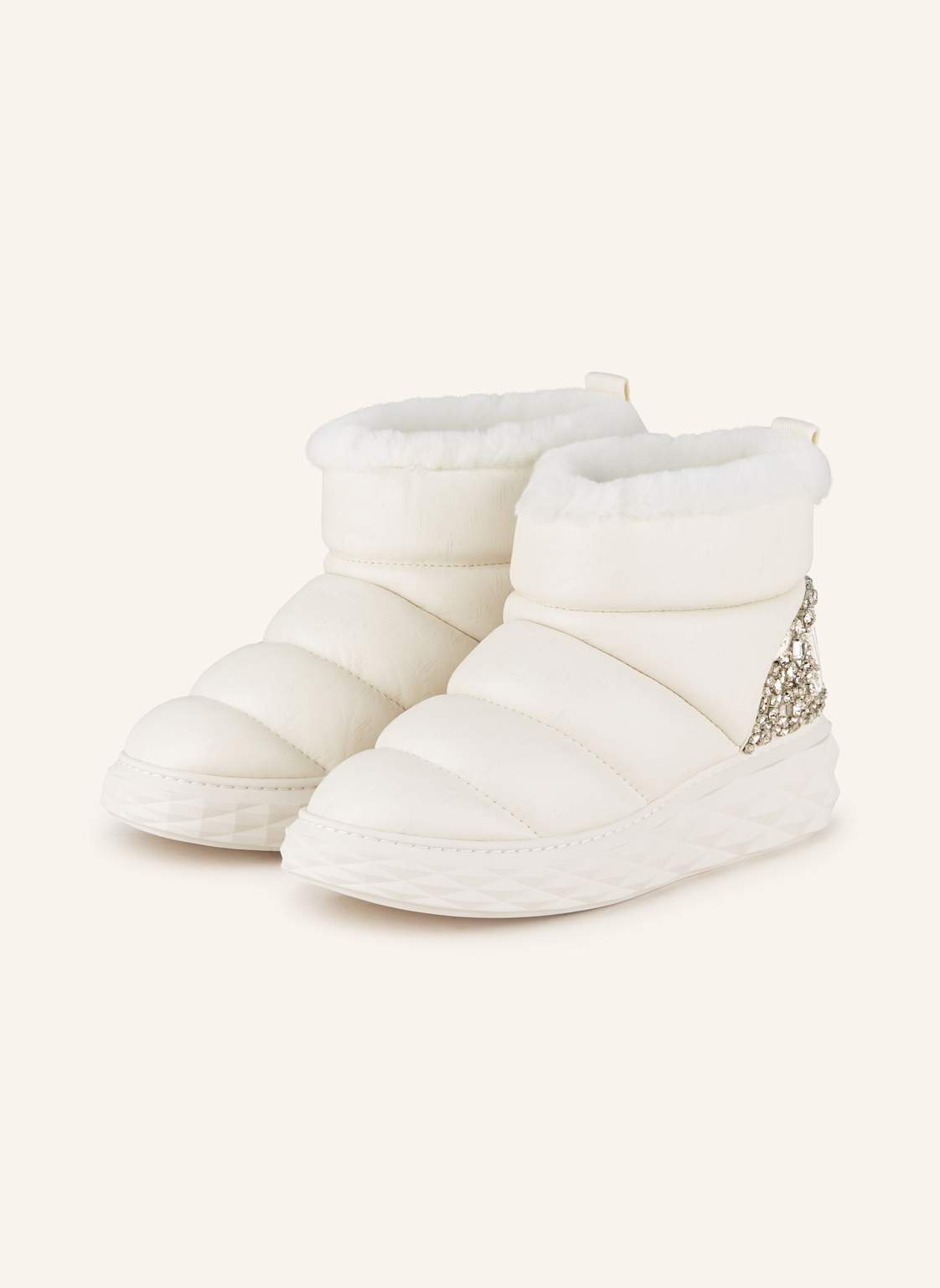 Jimmy Choo Plateau-Boots weiss Jimmy Choo Plateau-Boots weiss von Jimmy Choo