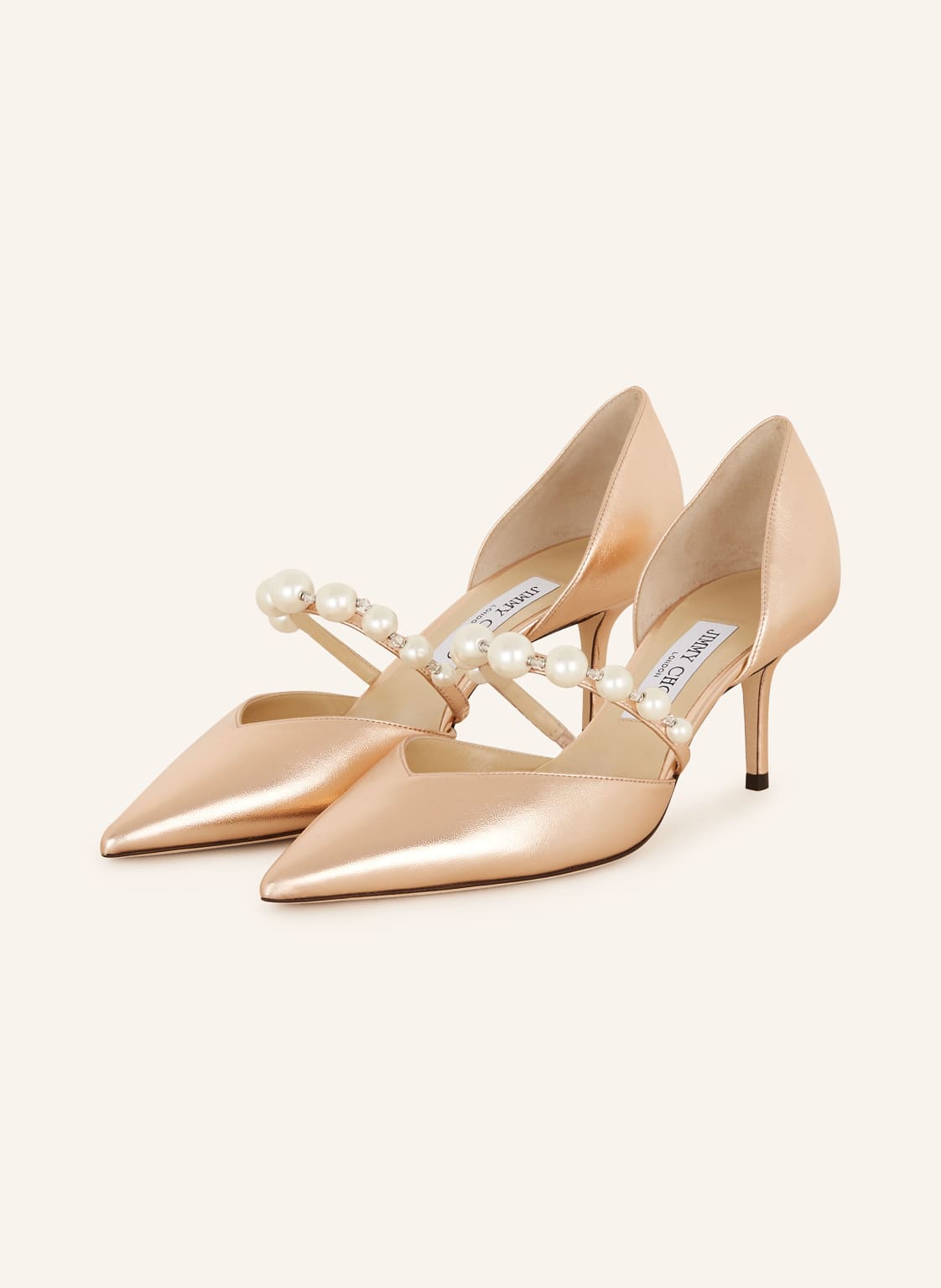 Jimmy Choo Pumps Aurelie 65 rosegold von Jimmy Choo