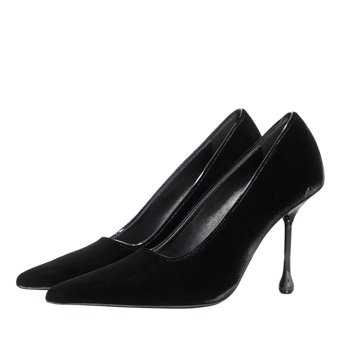 Jimmy Choo Pumps & High Heels - Velvet Pumps - Gr. 40 (EU) - in Schwarz - für Damen von Jimmy Choo