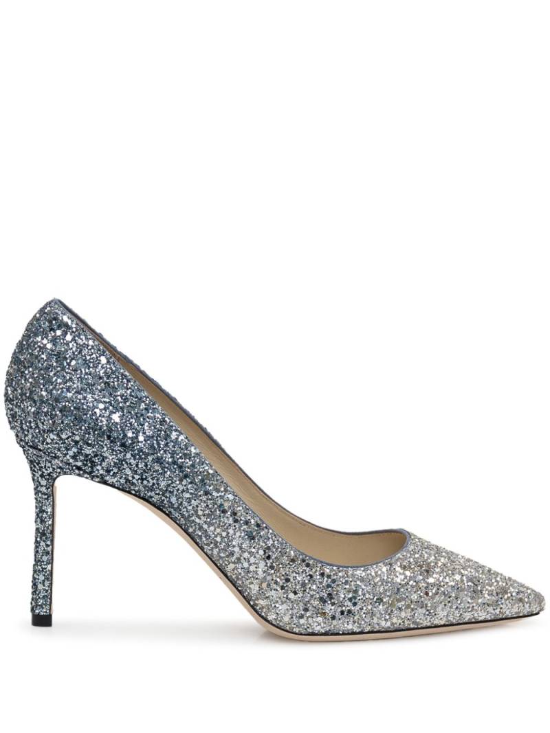 Jimmy Choo 85mm Romy pumps - Silver von Jimmy Choo