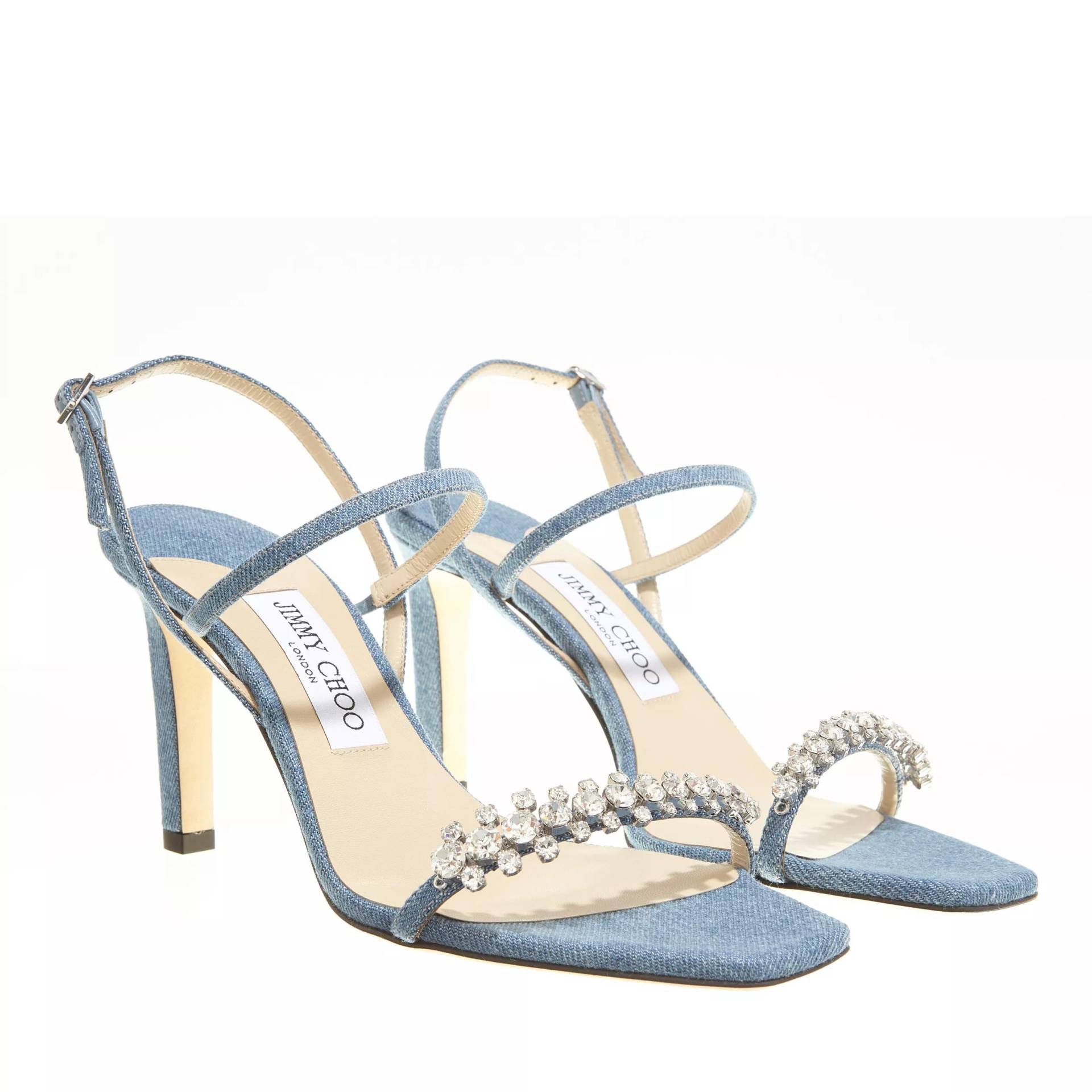 Jimmy Choo Sandalen - Meira 85 Sandals - Gr. 39 (EU) - in Blau - für Damen von Jimmy Choo