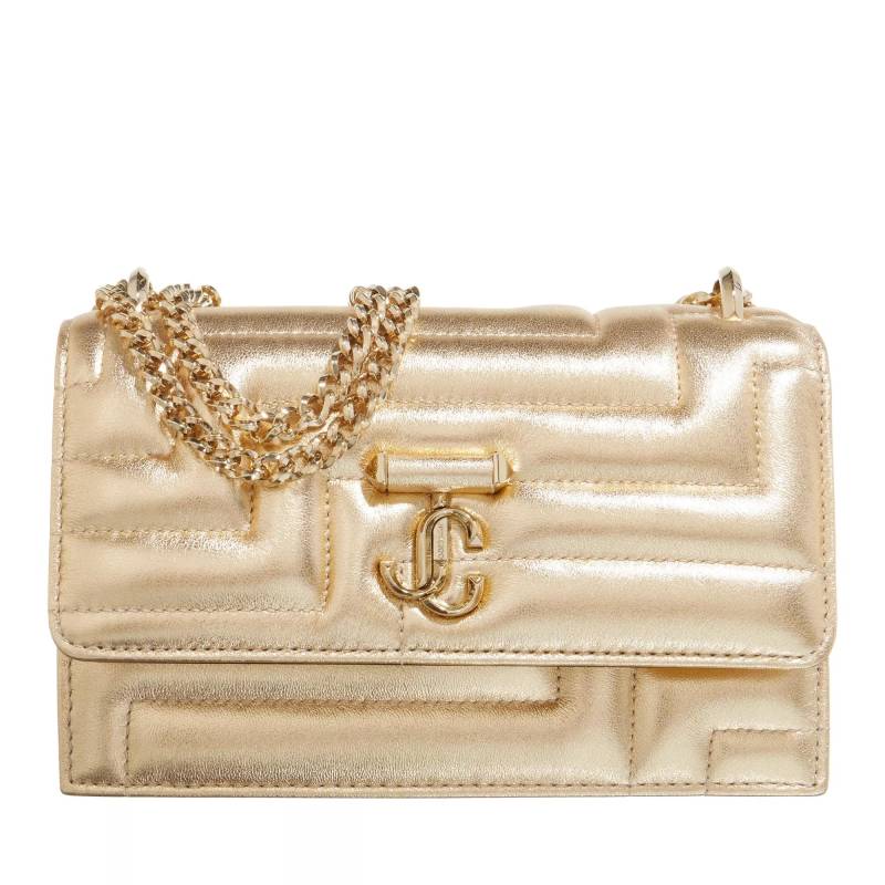 Jimmy Choo Schultertasche - Avenue Metallic Nappa Mini Bag - für Damen von Jimmy Choo