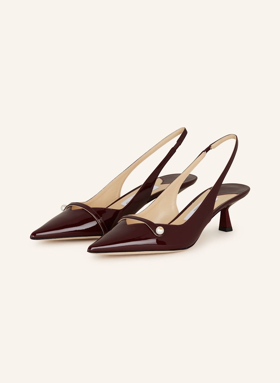 Jimmy Choo Slingpumps Amita 45 rot von Jimmy Choo