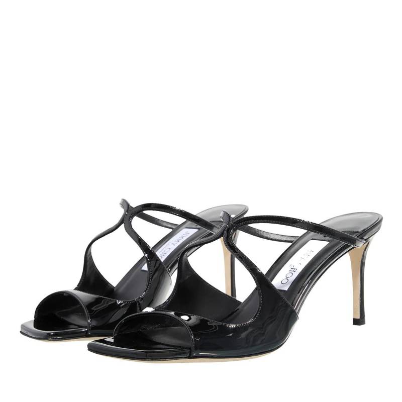 Jimmy Choo Slipper & Pantoletten - Anise 75mm Mules - Gr. 36 (EU) - in Schwarz - für Damen von Jimmy Choo